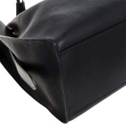 Pre Owned J.W. Anderson Black Leather Drawstring Bucket Bag