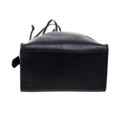 Pre Owned J.W. Anderson Black Leather Drawstring Bucket Bag