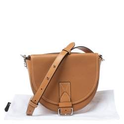 J.W.Anderson Caramel Brown Leather Bike Shoulder Bag