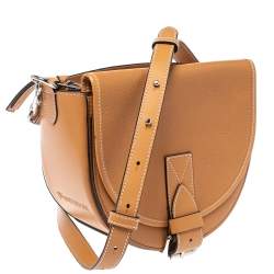 J.W.Anderson Caramel Brown Leather Bike Shoulder Bag