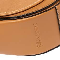 J.W.Anderson Caramel Brown Leather Bike Shoulder Bag
