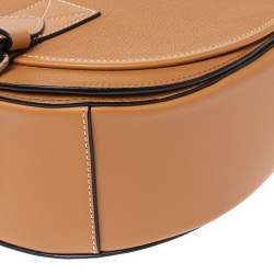 J.W.Anderson Caramel Brown Leather Bike Shoulder Bag