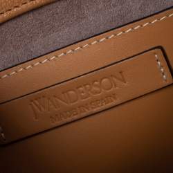 J.W.Anderson Caramel Brown Leather Bike Shoulder Bag