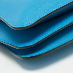 J.W.Anderson Blue Leather Pierce Shoulder Bag