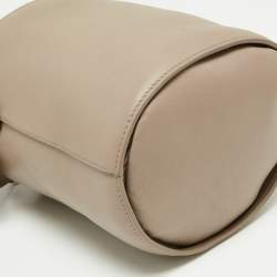 J.W. Anderson Beige Leather Drawstring Bucket Bag