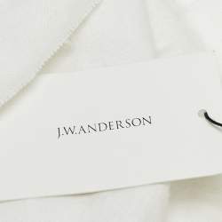 J.W. Anderson Beige Leather Drawstring Bucket Bag