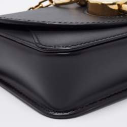 J.W.Anderson Black Leather Nano Keys Crossbody Bag 