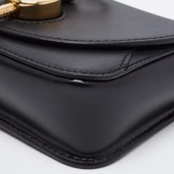 J.W.Anderson Black Leather Nano Keys Crossbody Bag 