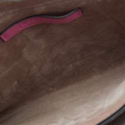J.W.Anderson Pink Leather Disc Crossbody Bag