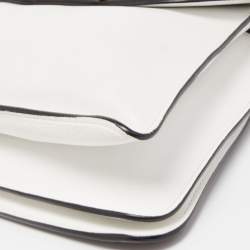 J.W.Anderson White/Black Leather Pierce Bag