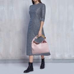 J.W.Anderson Pink Leather Chain Hobo