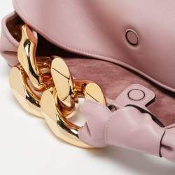 J.W.Anderson Pink Leather Chain Hobo