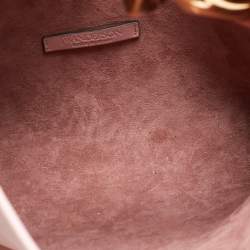 J.W.Anderson Pink Leather Chain Hobo
