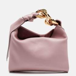 J.W.Anderson Pink Leather Chain Hobo