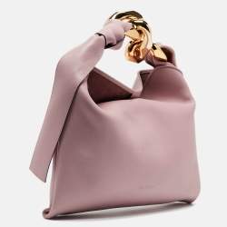 J.W.Anderson Pink Leather Chain Hobo