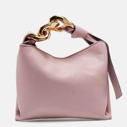 J.W.Anderson Pink Leather Chain Hobo