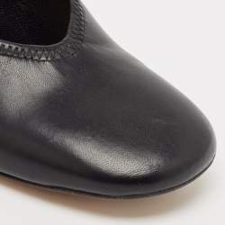 J..W. Anderson Black Leather Chain Pumps Size 38.5 