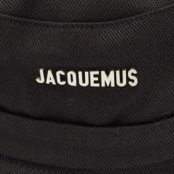Pre Owned Jacquemus Black Cotton Le Bob Gadjo Hat Size 58