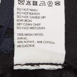 Pre Owned Jacquemus Black Wool Back Open La Combinaison Jumpsuit M