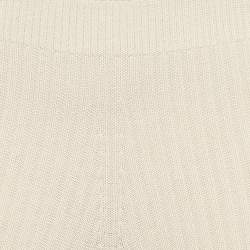 Jacquemus Le Collant Beige Rib Knit Stir Up Legging L