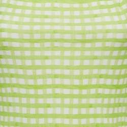 Jacquemus Green Checks Jersey Le Body Nodi Bodysuit M