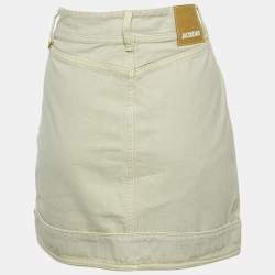 Jacquemus Light Blue Denim La Jupe De Nimes Mini Skirt S