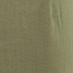 Pre Owned Jacquemus Olive Green Linen Blend Cut -Out Detail La Robe Obiou Maxi Dress S 