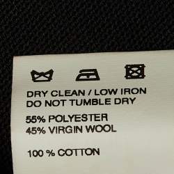 Pre Owned Jacquemus Black Wool Blend Le Souk Trousers S