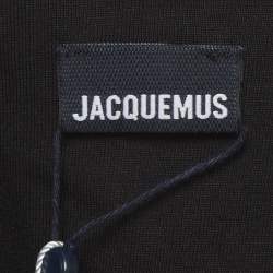 مملوكة مسبقًا فستان جاكيموس تي شيرت تويستد باهيا قطن أسود مقاس كبير