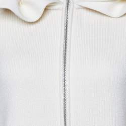 Jacquemus Cream Wool & Cotton La Maille Crinoline Ruffled Jumper S