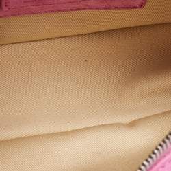 Jacquemus Pink Suede Le Baneto Shoulder Bag