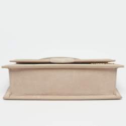 Jacquemus Beige Nubuck Leather Le Grand Bambino Top Handle Bag
