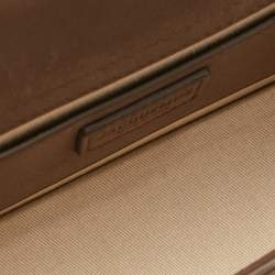 Pre Owned Jacquemus Brown Leather Le Grand Bambino Top Handle Bag