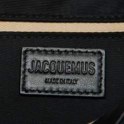 Jacquemus Black Nylon Le Bambino Flap Shoulder Bag