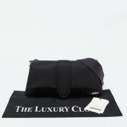 Jacquemus Black Nylon Le Bambino Flap Shoulder Bag