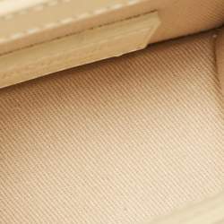 Jacquemus Ivory Leather Mini Le Chiquito Top Handle Bag