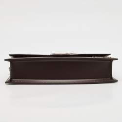 Jacquemus Brown Leather Le Bambino Long Shoulder Bag