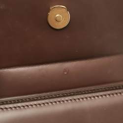 Jacquemus Cacao Leather Le Chiquito Moyen Cordao Top Handle Bag