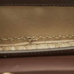Jacquemus Cacao Leather Le Chiquito Moyen Cordao Top Handle Bag
