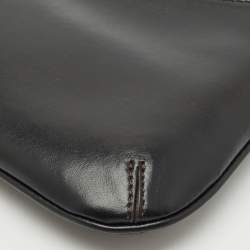 Jacquemus Black Leather Le Bisou Perle Bag