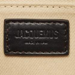 Jacquemus Black Leather Le Bisou Perle Bag