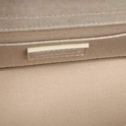 Pre Owned حقيبة جاكيموس لو غراند بامبينو قماش بيج بيد علوية