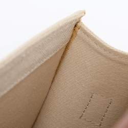 Pre Owned حقيبة جاكيموس لو غراند بامبينو قماش بيج بيد علوية