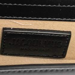 Pre Owned Jacquemus Black Leather Le Petit Bambino Bag