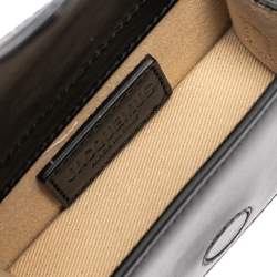 Pre Owned Jacquemus Black Leather Le Petit Bambino Bag