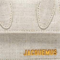 Pre Owned Jacquemus Beige Canvas Mini Le Chiquito Bag