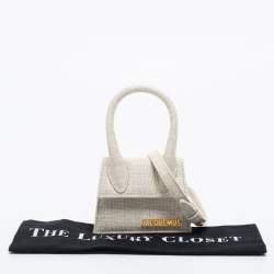 Pre Owned Jacquemus Beige Canvas Mini Le Chiquito Bag