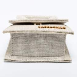 Pre Owned Jacquemus Beige Canvas Mini Le Chiquito Bag