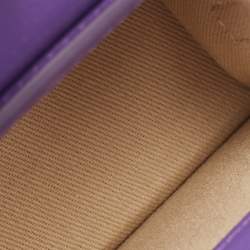 Jacquemus Purple Leather Mini Le Chiquito Bag