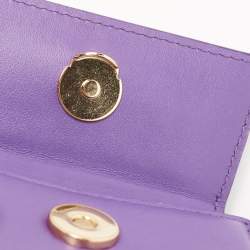 Jacquemus Purple Leather Mini Le Chiquito Bag